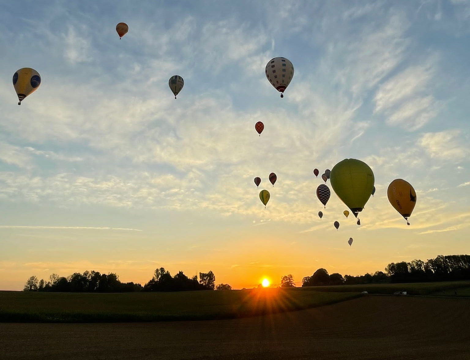 Montgolfières à Marmande